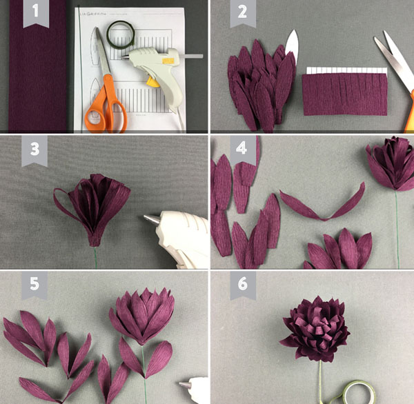 phương pháp làm hoa giấy nghệ thuật | Blog Cây Cảnh