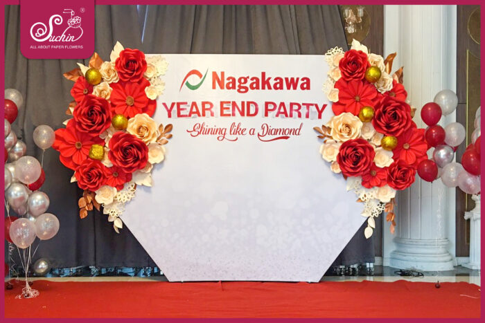 Backdrop năm mới tại NaGaKaWa